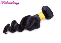 Brazilian Wavy Human Virgin Hair Extensions Natural Color 10 Inch - 40 Inch