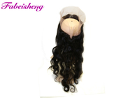 100% Brazilian Remy Virgin Hair 360 Lace Frontal Closure 10 - 22 Inch