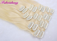 8A Affordable Brazilian Clip In Natural Hair Extensions For Black Women