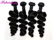 Full Cuticle Black 7A Virgin Hair Extensions Tangle Free No Damage