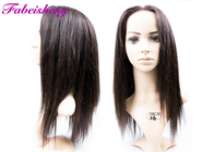 Brazilian Human Hairline Full Lace Wigs For Black Women Natural Color