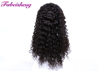 Natural Black Brazilian  Italian Wave Double Drawn Top Hair Extensions For Lady