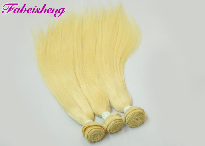 Thick Bottom Full Cuticle 100% Unprocessed Virgin Blonde Hair Extensions