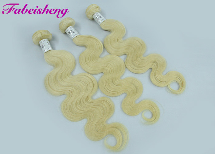 # 613 Blonde Colored Hair Extensions Full End / Virgin Human Hair Bundles