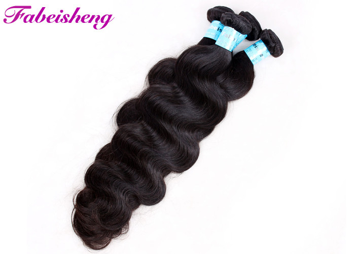Wavy Weave Virgin Brazilian Hair Extensions Can Be Bleached And Restyle