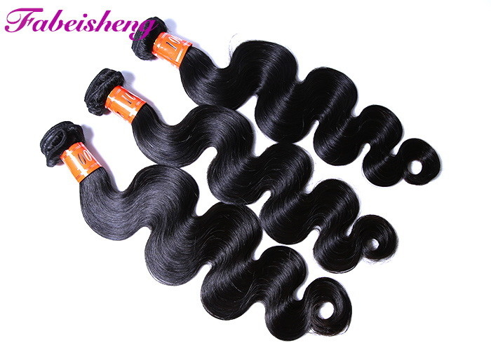 28 Inch Brazilian Human Hair Bundles Double Drawn Weave Vendor BV SGS