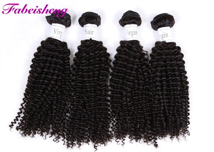 Healthy Human Virgin Hair Unprocessed Double Drawn Deep Curly Hair Extensions