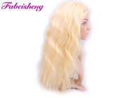 Tangle Free Blonde Lace Front Wigs Human Hair Natural Straight 14&quot; - 28&quot;