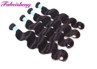 No Chemical 100% Virgin Brazilian Hair Extensions Wet And Wavy Weave