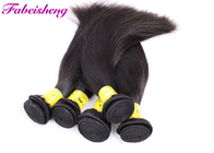 Full Cuticle 8A Virgin Peruvian Straight Hair Bundles Double Drawn Strong Weft