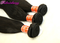 Natural Black Straight Virgin Indian Hair Double Drawn With Full Cuticle