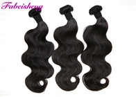 Natural Color 7A Virgin Indian Hair Extensions Double Drawn With Cuticle