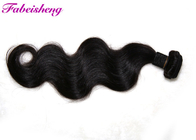 22 Inch 7A Black Virgin Brazilian Hair Extensions Double Weaving