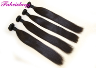 Indian 7A Virgin Hair Extensions , Straight Real Human Hair Extensions Thick Bottom