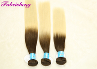 Brazilian Straight Ombre Human Colored Hair Extensions No Tangle No Shedding