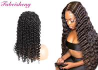 Medium Cap Size Front Lace Wigs with Deep Wave Texture - 10inch To 40inch Length