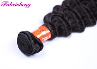 100% Natural Temple Human Raw Indian Hair For Women / Weave Hair Extensions