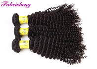 Thick Density 10A Grade Virgin Peruvian Curly Hair Double Layers Sewn Weft