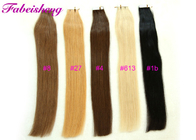 100% Remy Tape In Hair Extensions 16' To 26&quot; Long 1B Black Light Blonde Colors