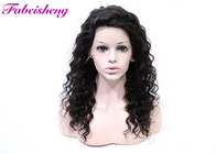 Shiny Healthy Human Hair Front Lace Wigs For Ladies  / Lace Front Weave