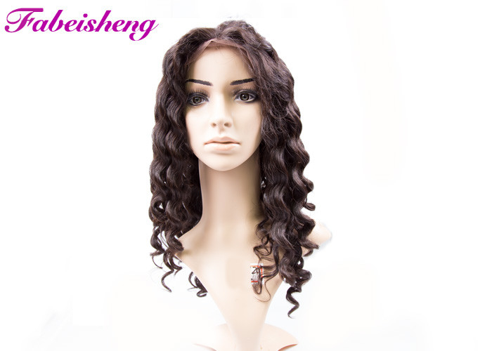 Affordable Brazilian Curly Human Hair Wigs For Black Woman Natural Color