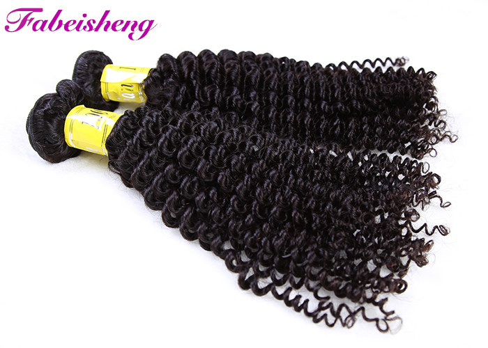 Detangle 100% Virgin Peruvian Curly Hair Extensions 20cm - 102cm Length
